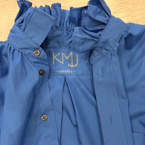 KMJ Tops - KMJ Studio Women's Blue Blouse